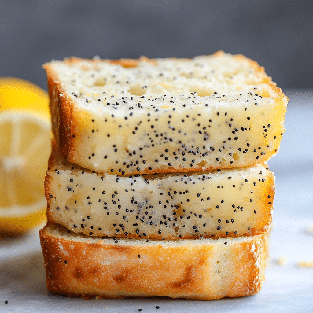Lemon Poppy Seed Bread