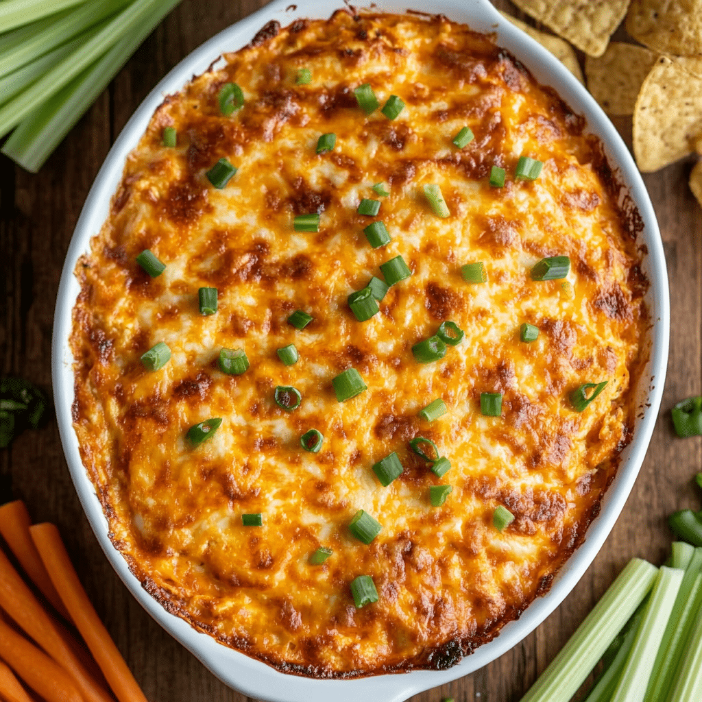 Healthy High Protein Buffalo Chicken Dip