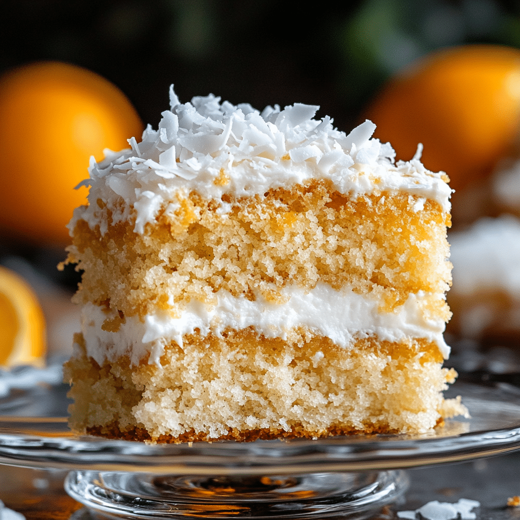 Old Fashioned Orange Juice Cake