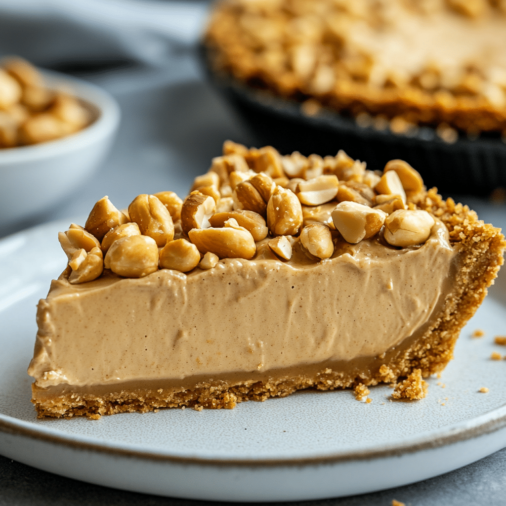 Old Fashioned Peanut Butter Pie