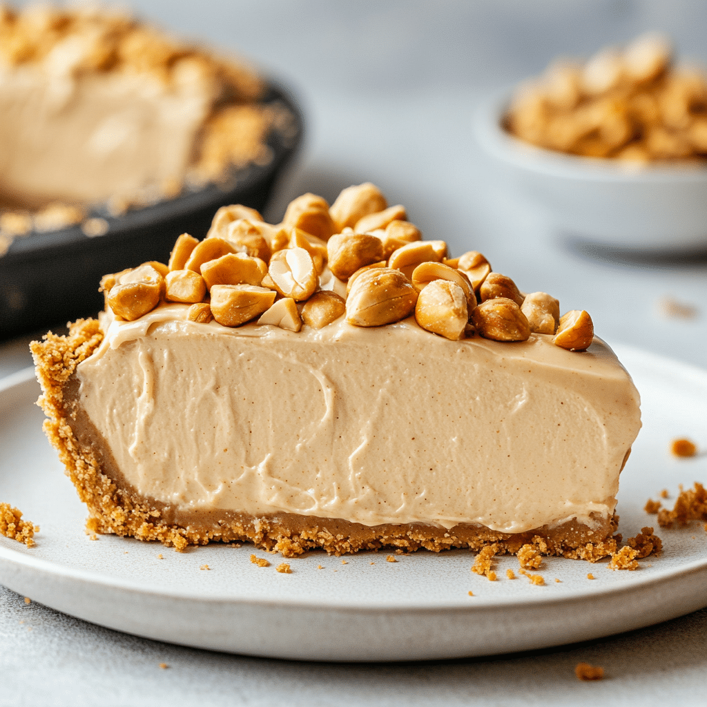 Old Fashioned Peanut Butter Pie