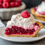 No-Bake Raspberry Pie