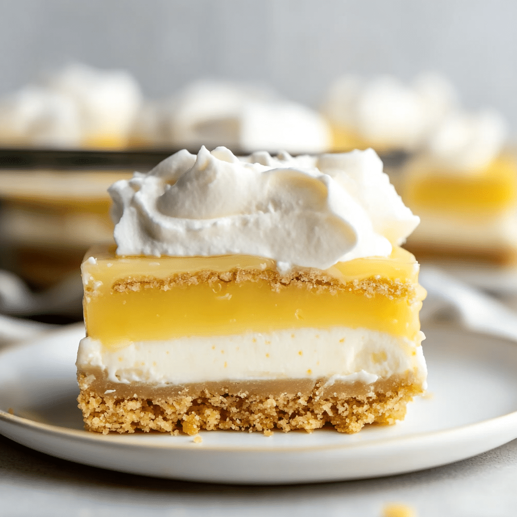 Lemon Lush Dessert