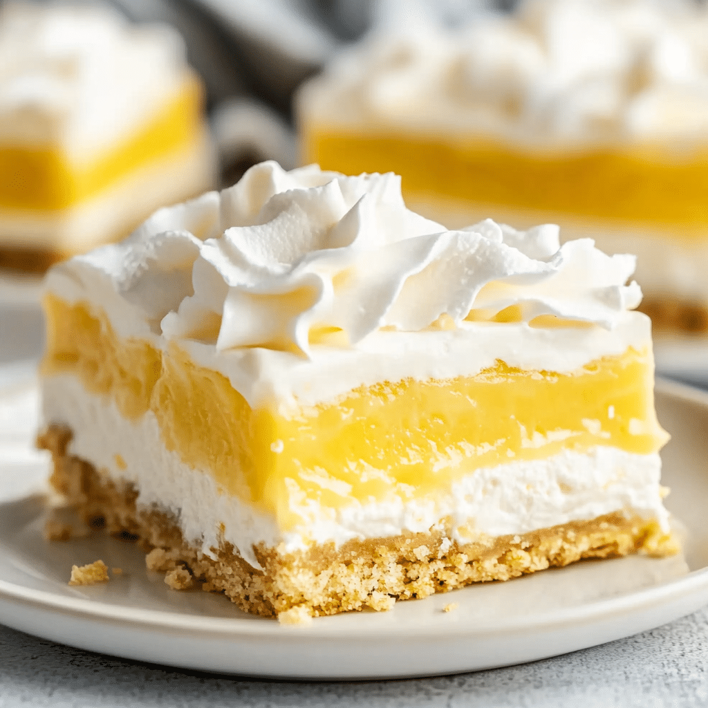Lemon Lush Dessert