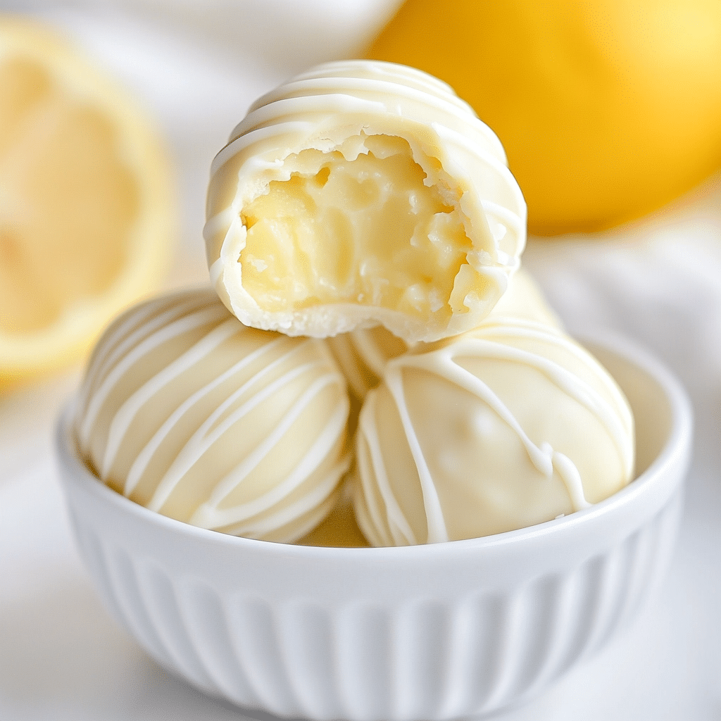 Lemon Truffles