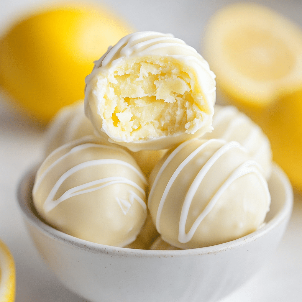 Lemon Truffles