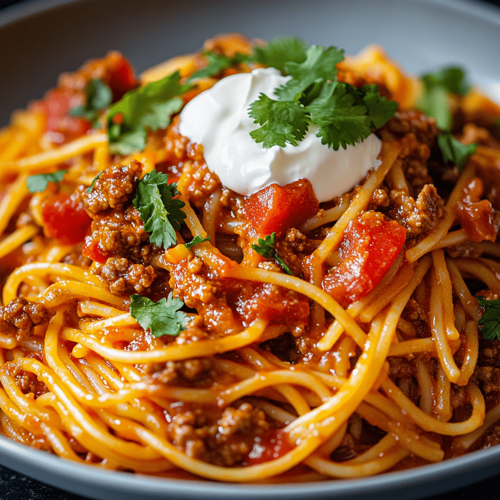 Taco Spaghetti