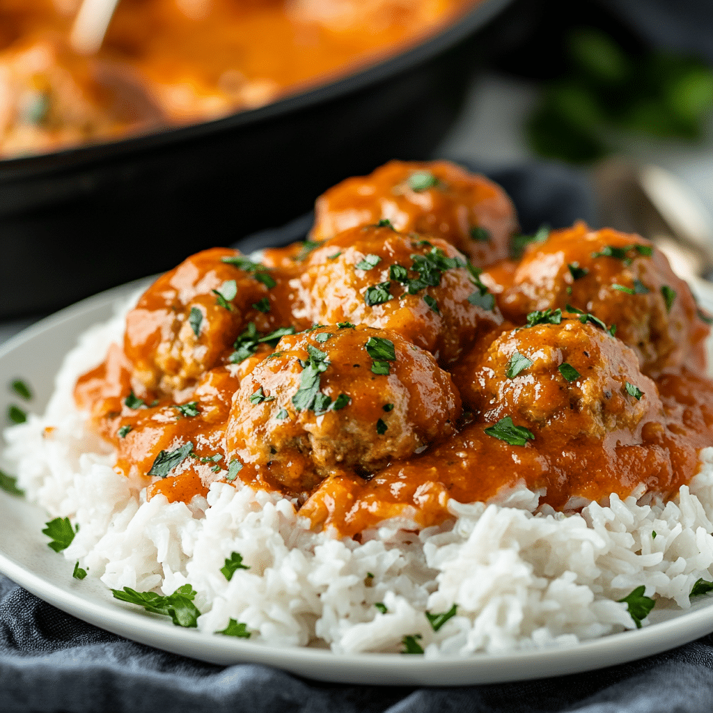 Old Fashioned Porcupine Meatballs