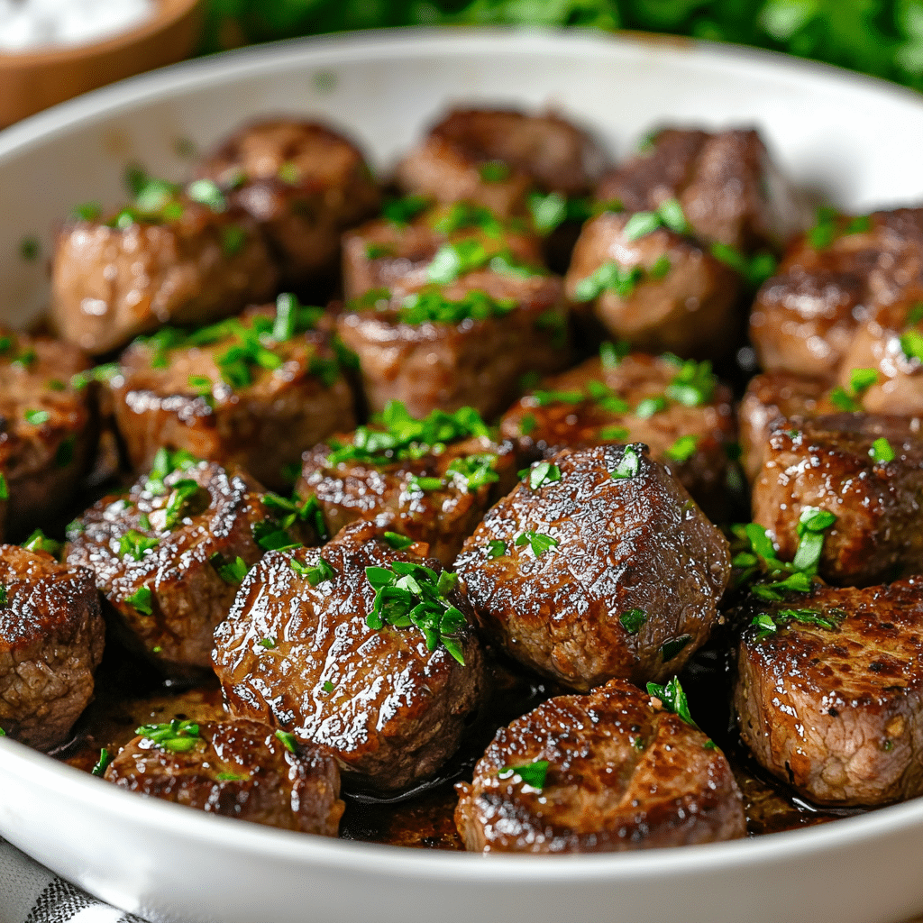 Garlic Butter Steak Bites
