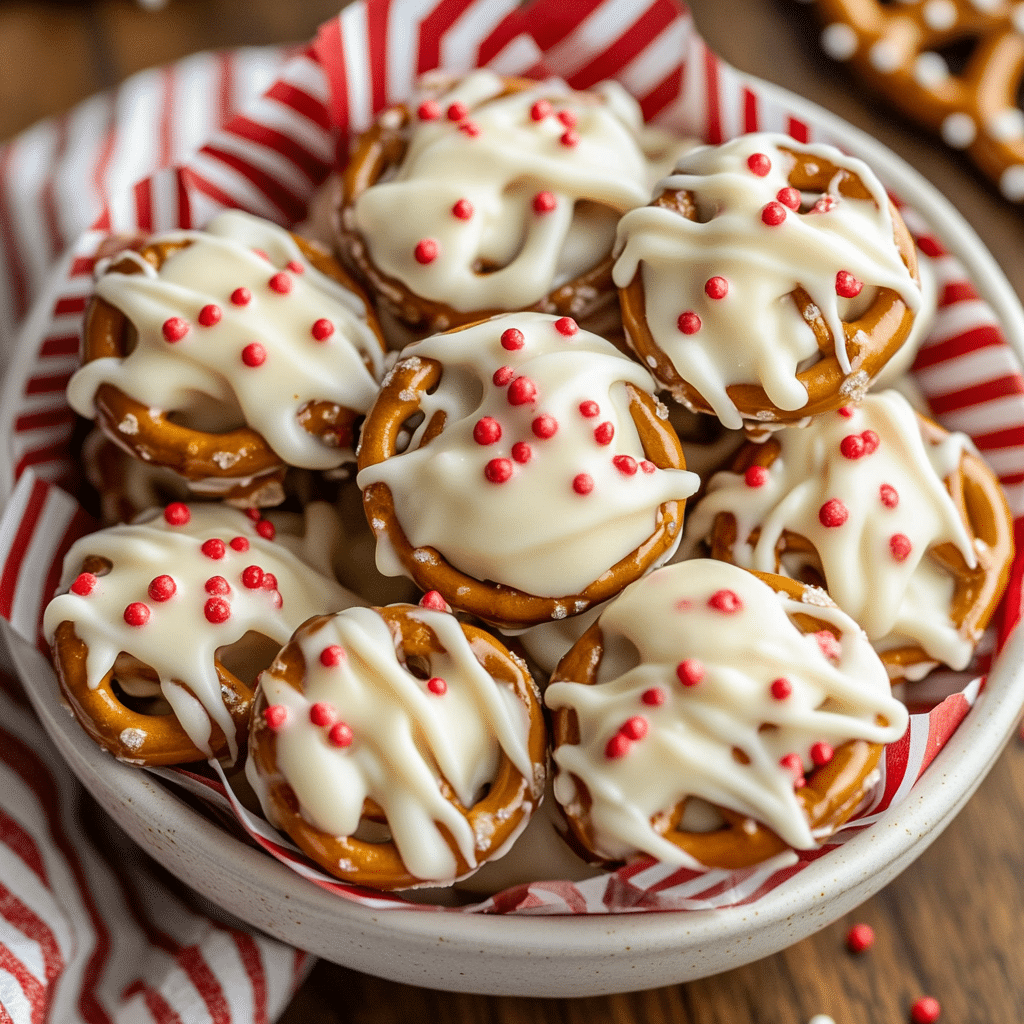 Candy Bar Pretzel Bites