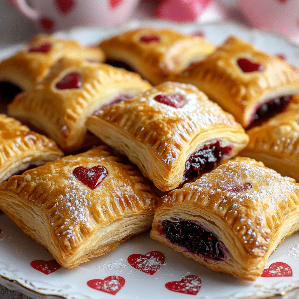 Vegan Love Letter Pastries