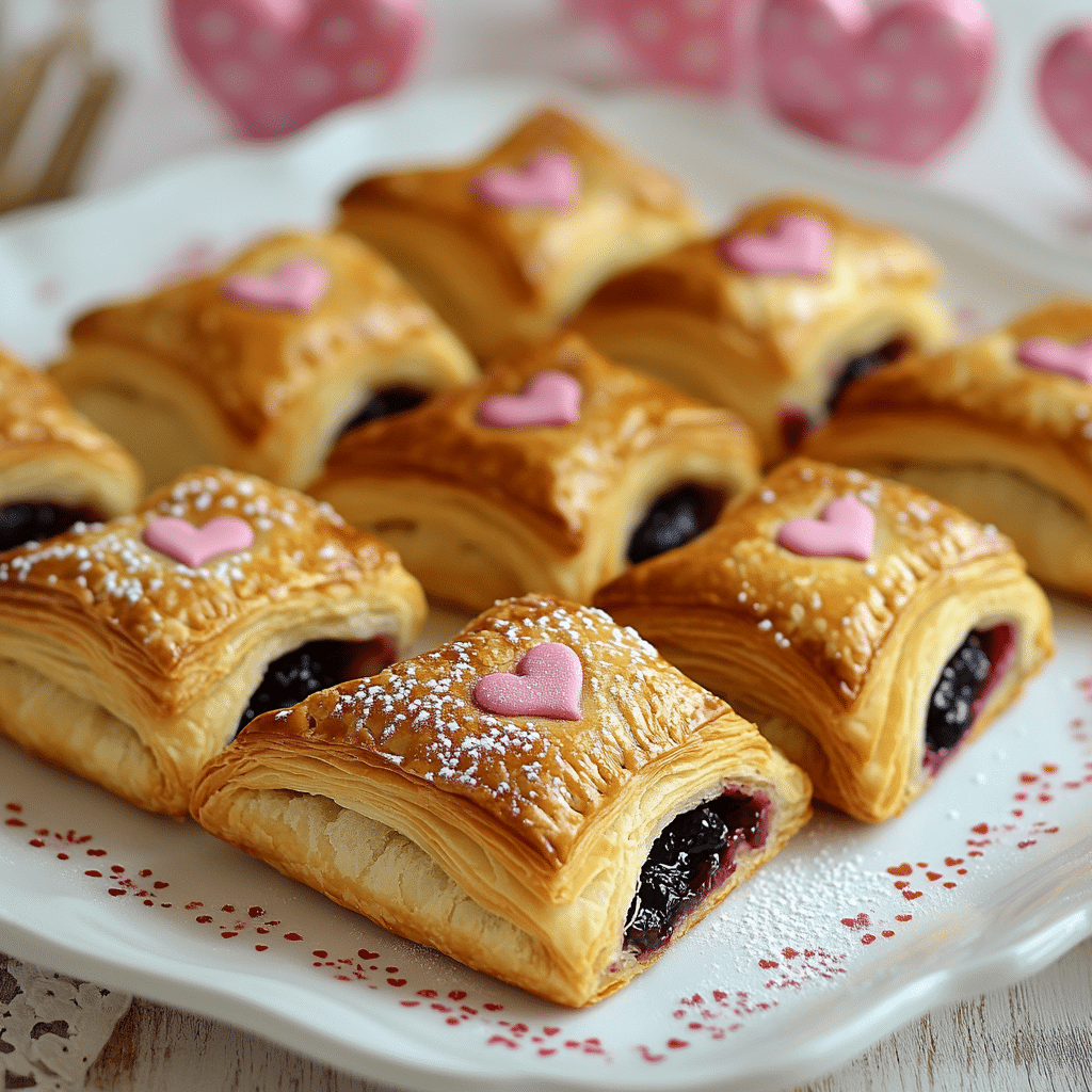 Vegan Love Letter Pastries