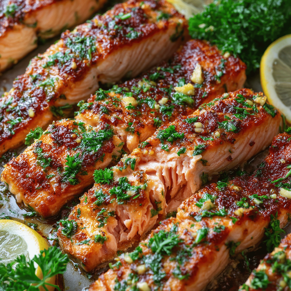 Broiled Salmon Fillets