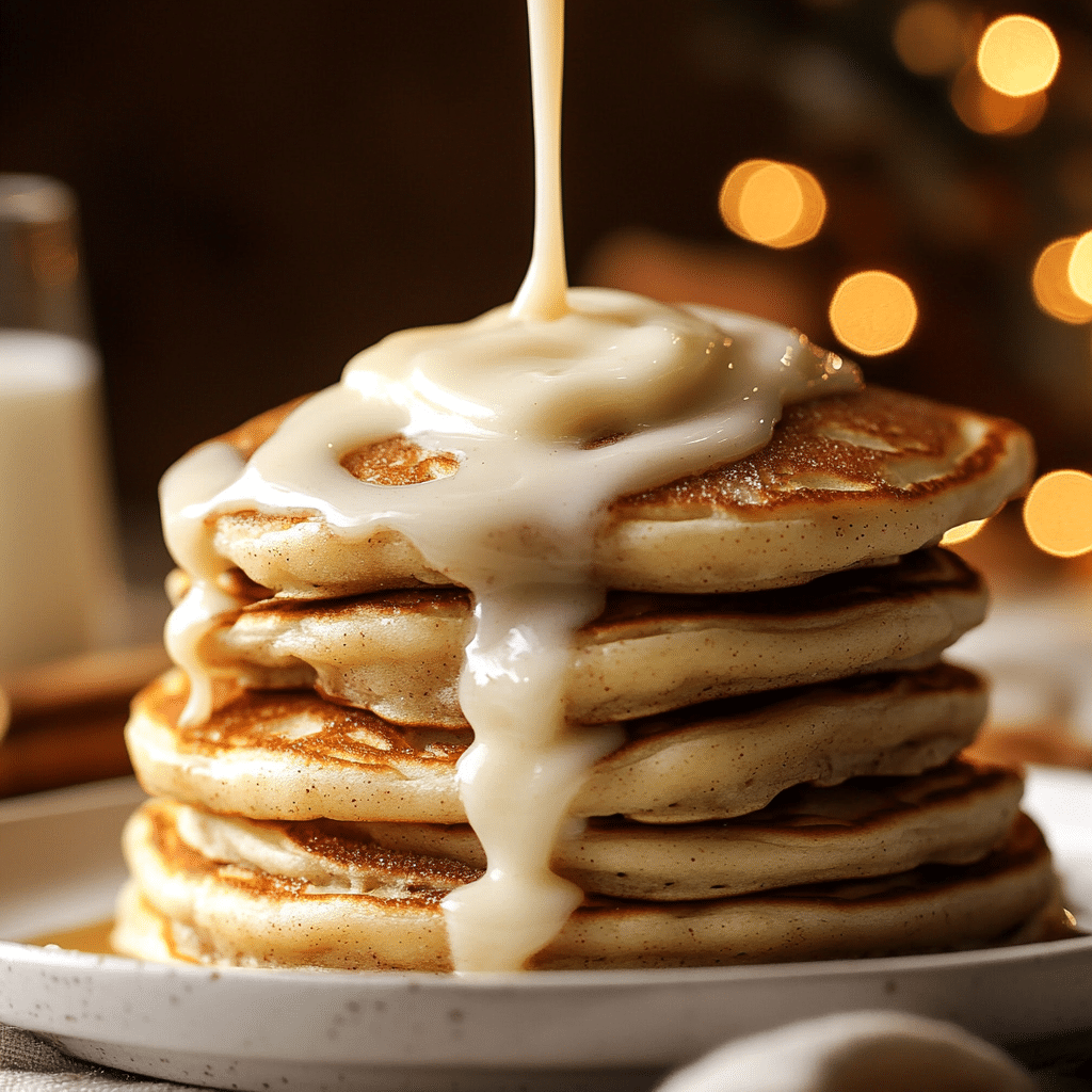 Cinnamon Roll Pancakes