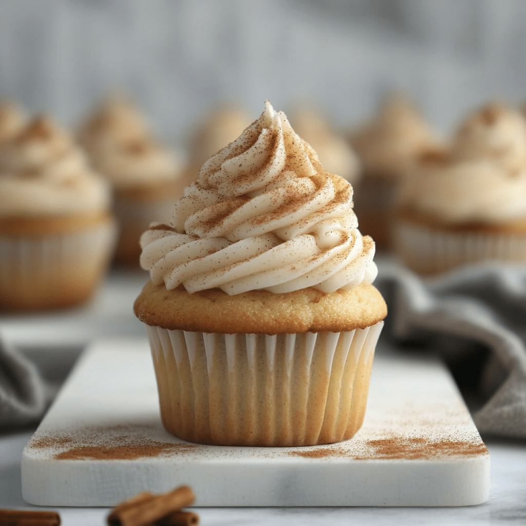 Churro Cupcakes