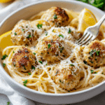 Chicken Piccata Meatballs