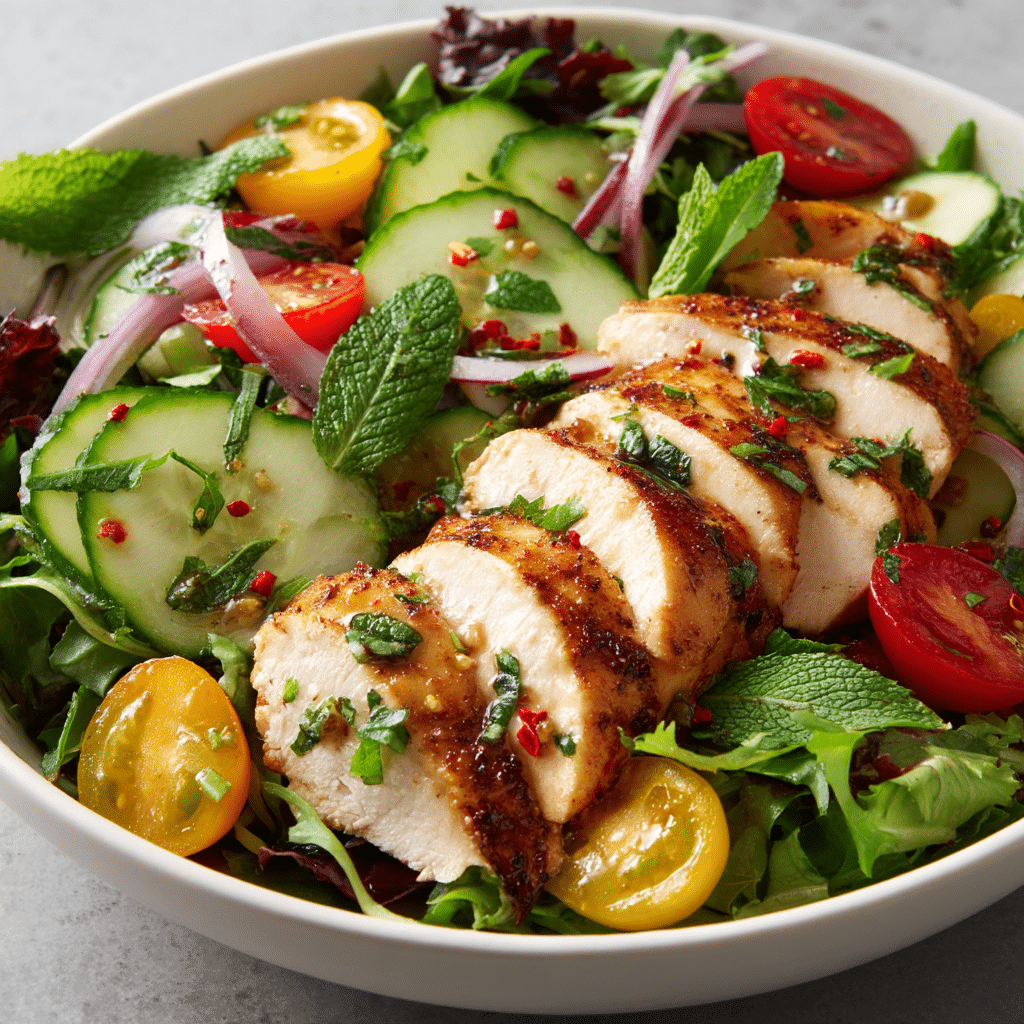 Thai Lemongrass Chicken Salad