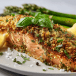 Pesto Crusted Salmon