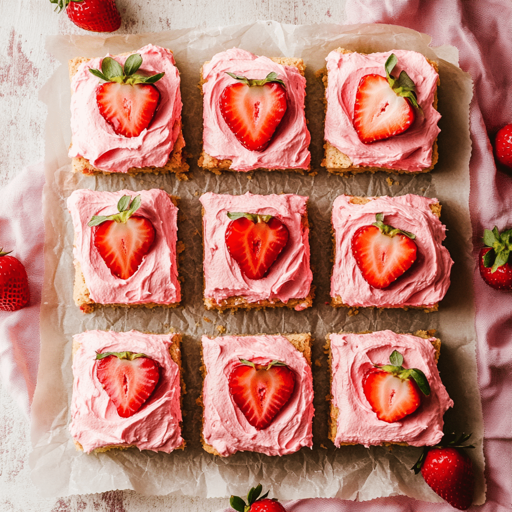 Strawberry Brownies