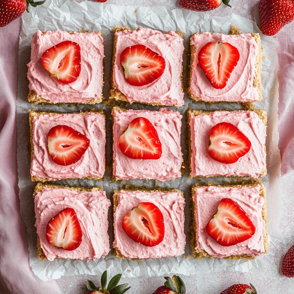 Strawberry Brownies