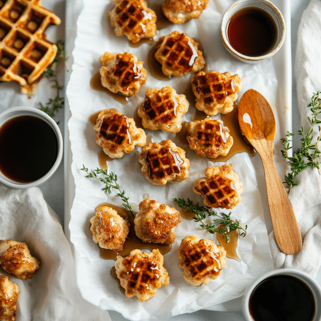 Chicken and Waffle Sliders
