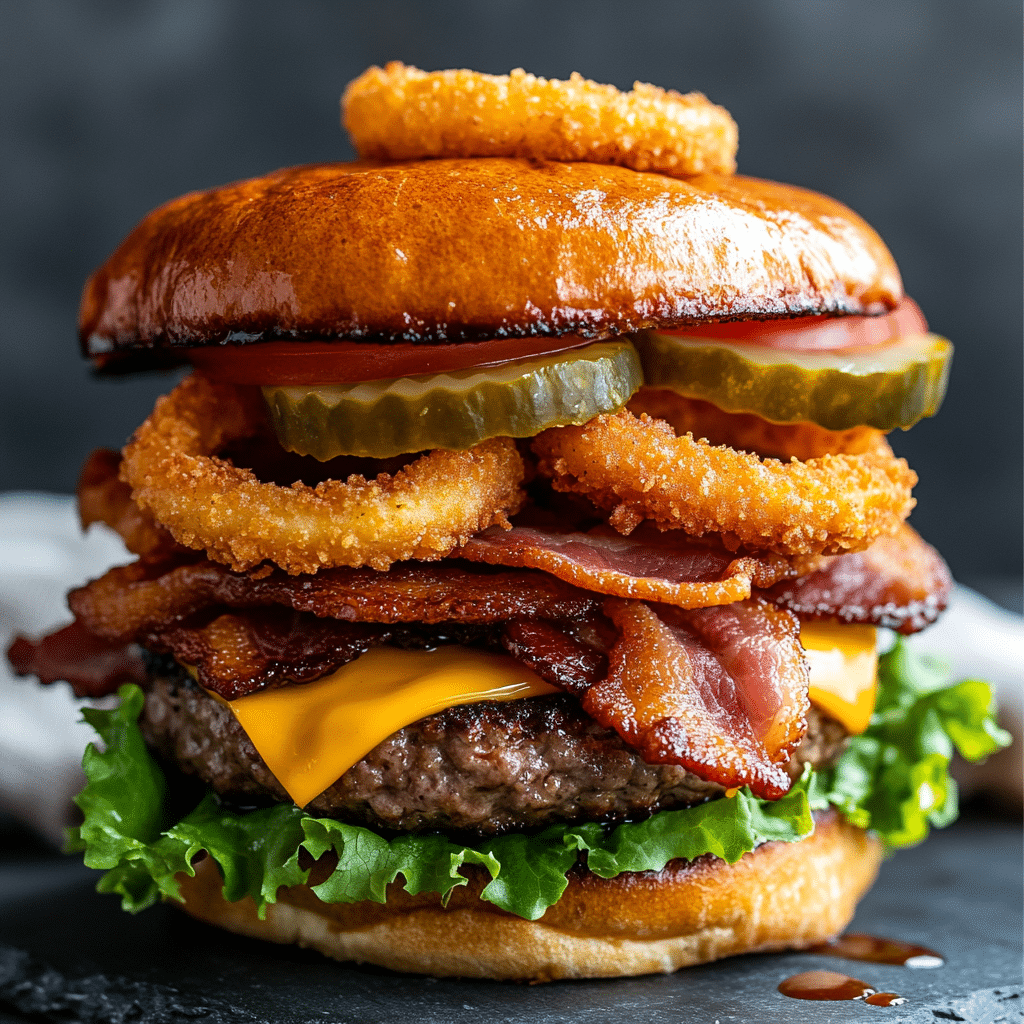 Grilled BBQ Burger
