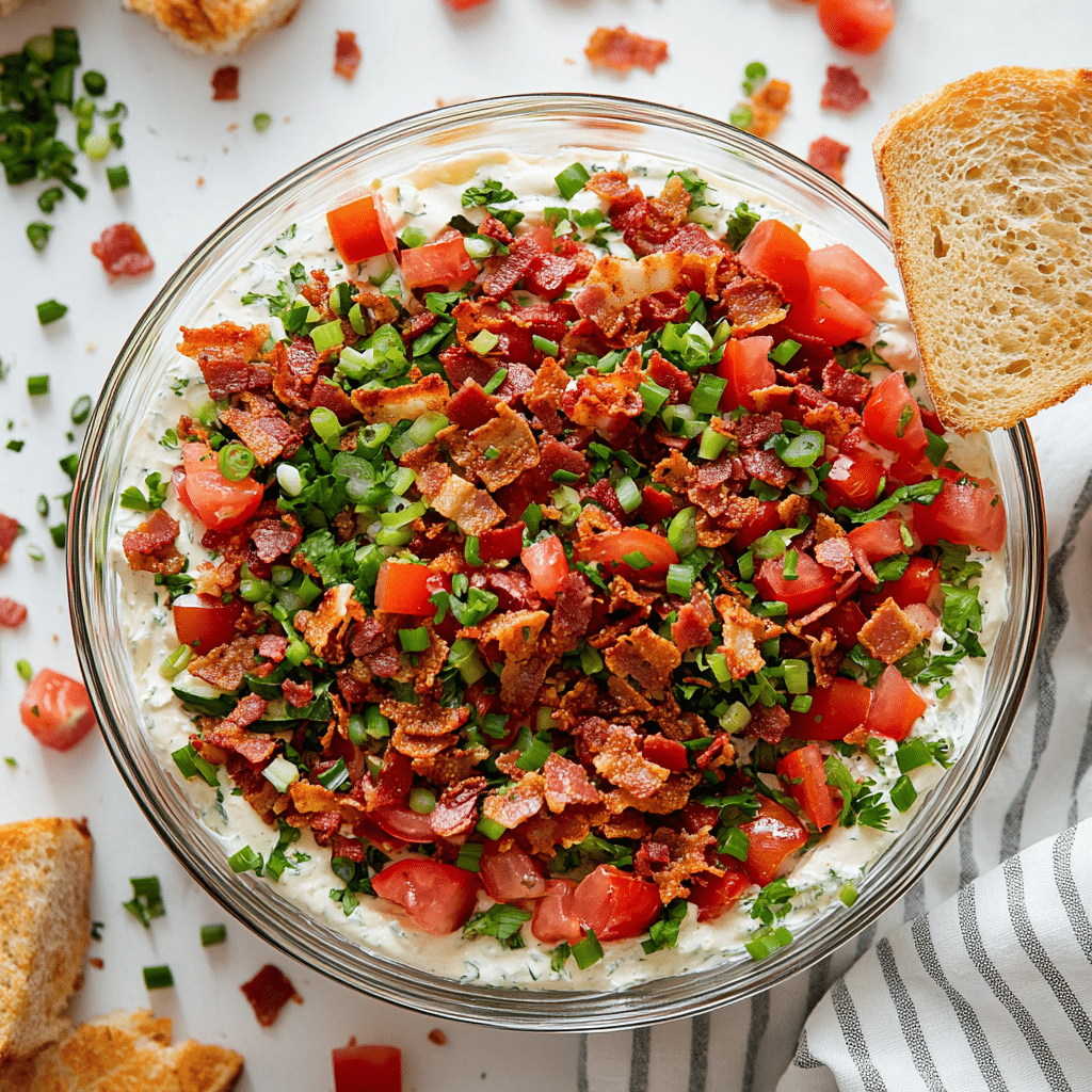 BLT Dip with Crostini