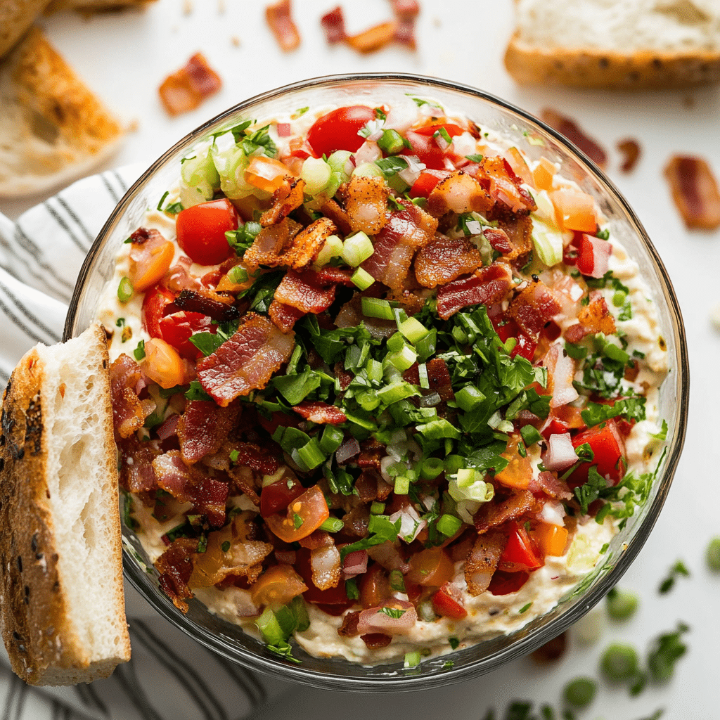 BLT Dip with Crostini