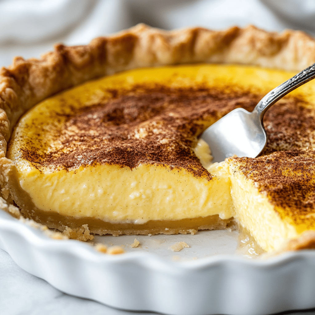 Classic Vanilla Custard Pie