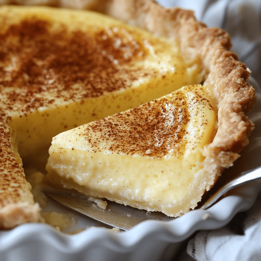 Classic Vanilla Custard Pie