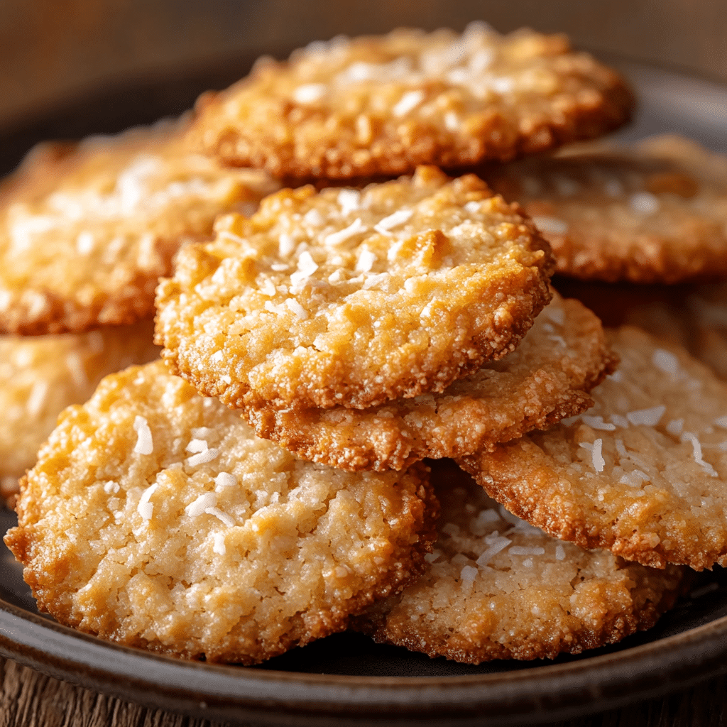 Chewy Coconut Cookies