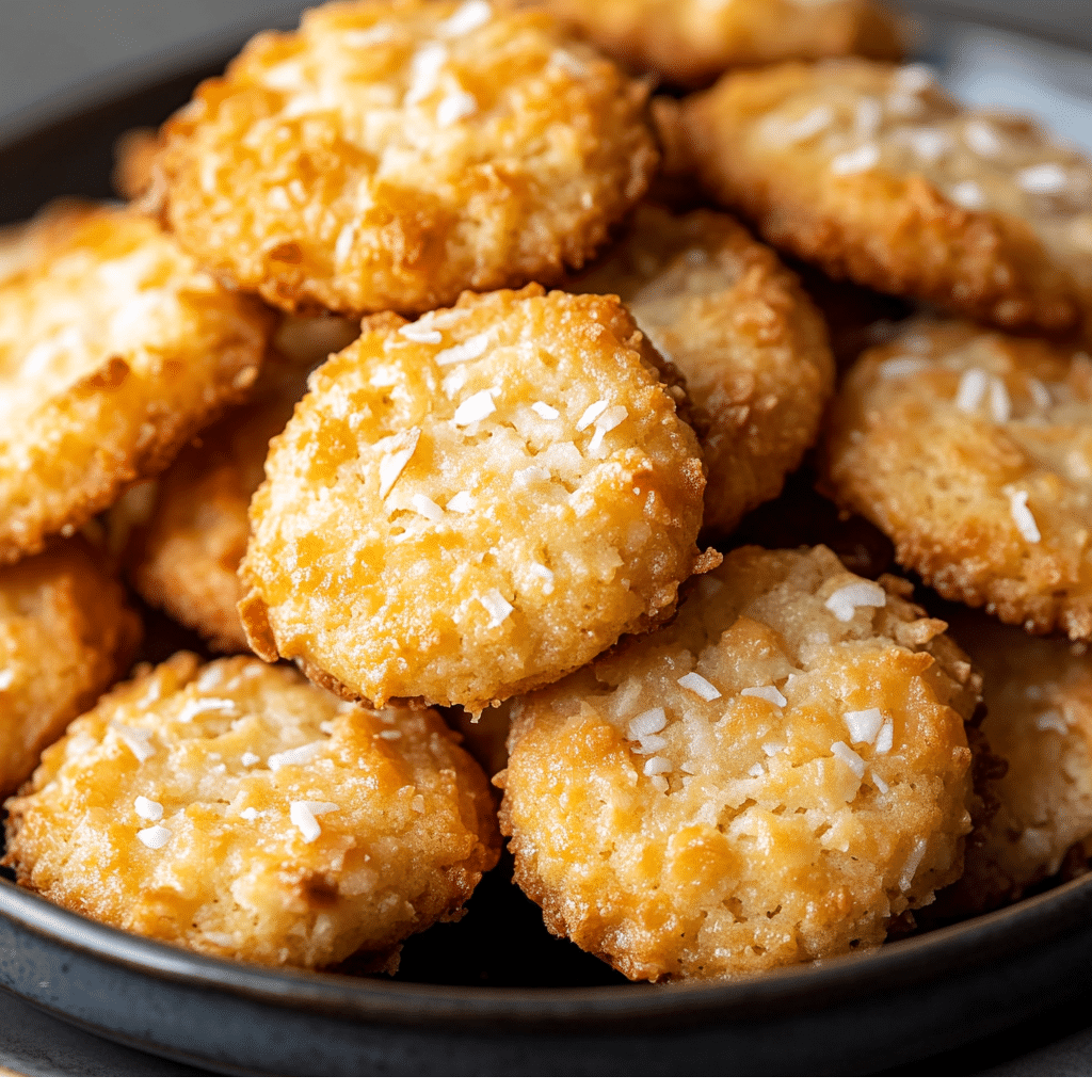Chewy Coconut Cookies