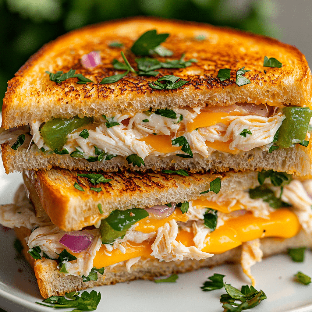 Tuna Melt Grilled Sandwiches