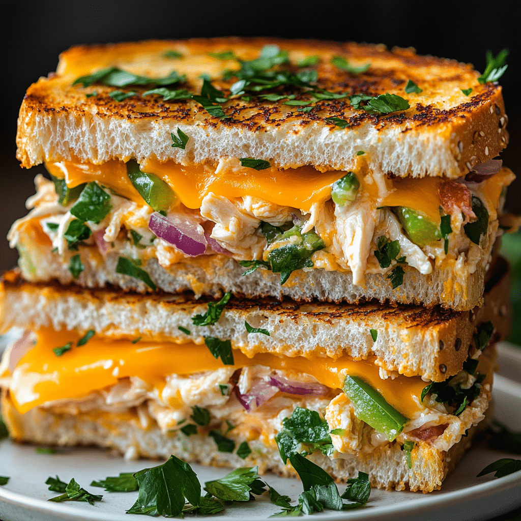 Tuna Melt Grilled Sandwiches