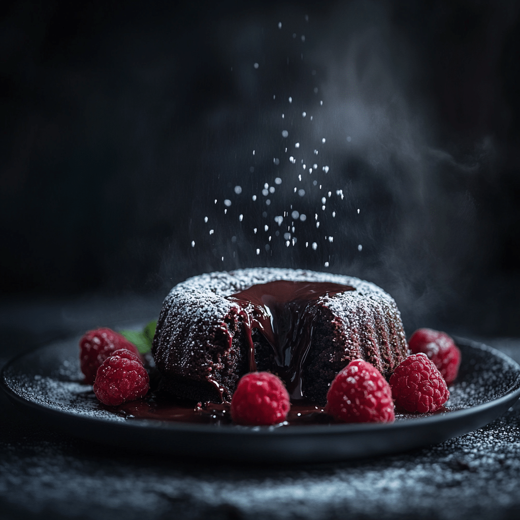 Mini Chocolate Lava Bundt Cakes