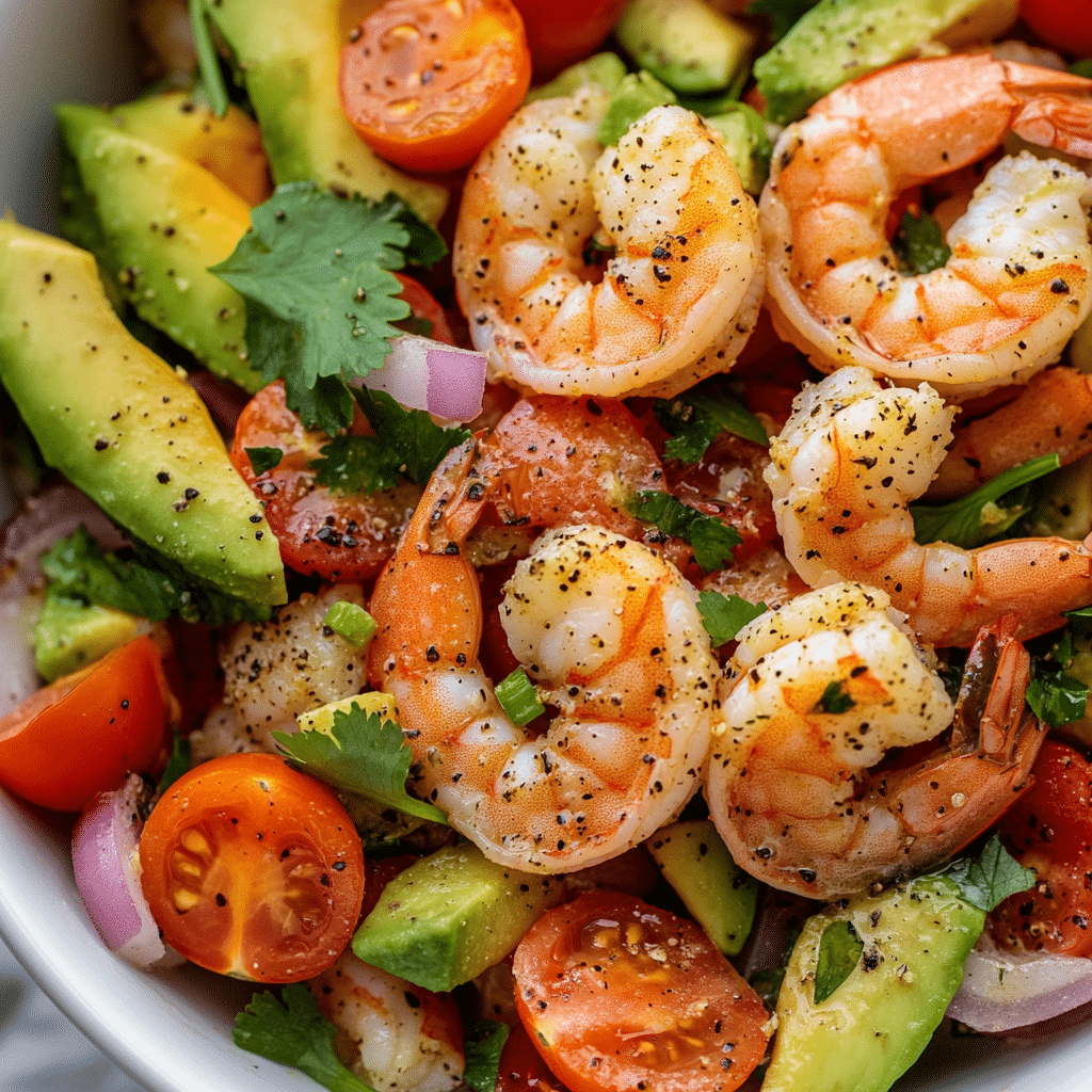 Shrimp Avocado Salad