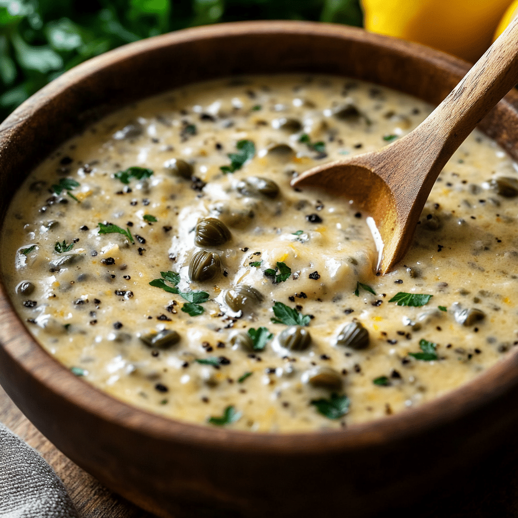 Simple Lemon Caper Sauce