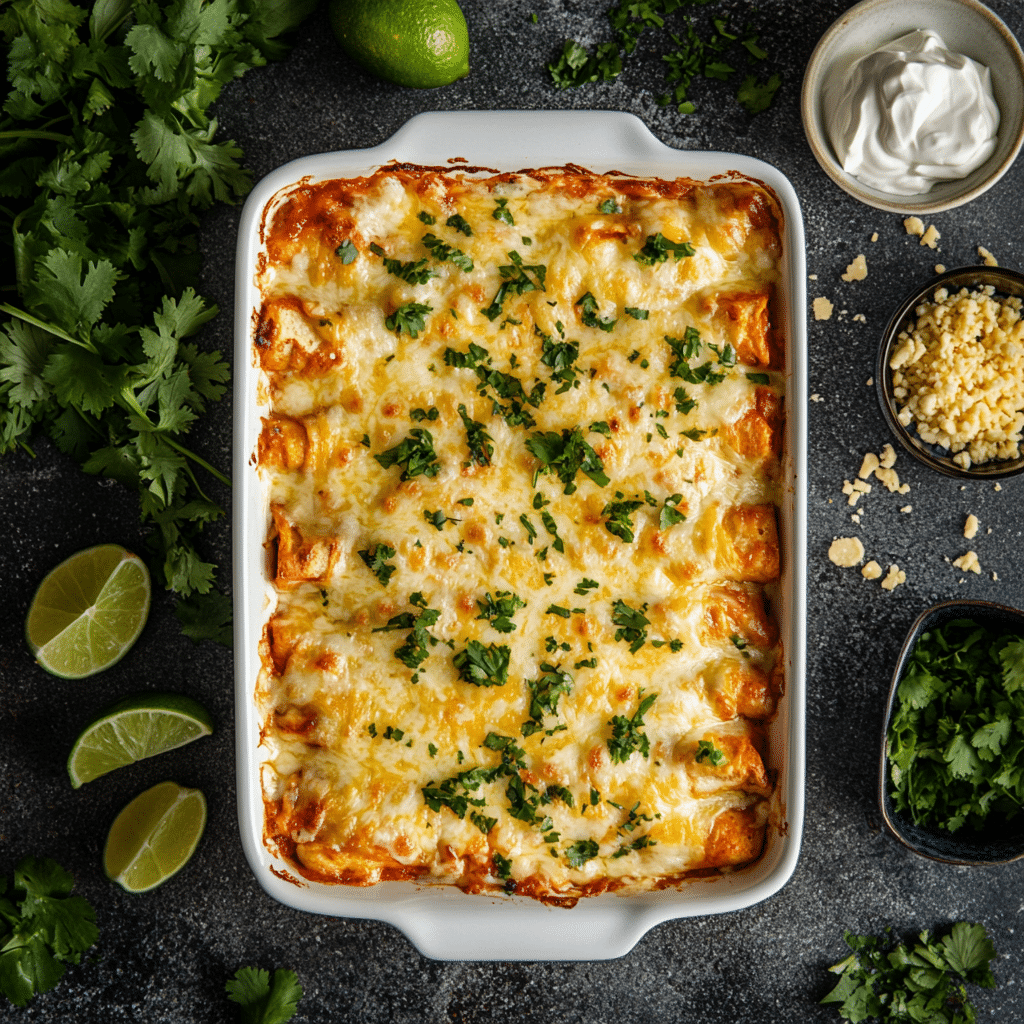 Easy Chicken Enchilada Recipe