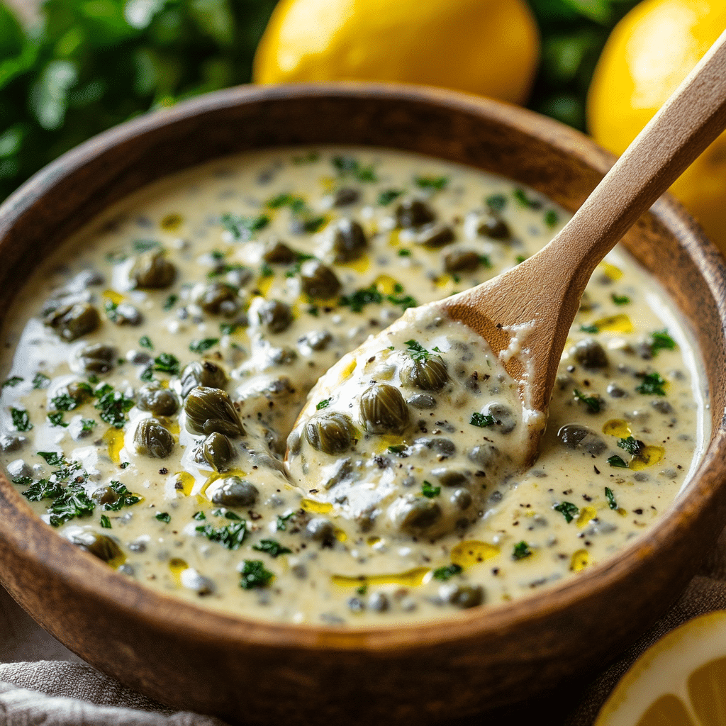 Simple Lemon Caper Sauce