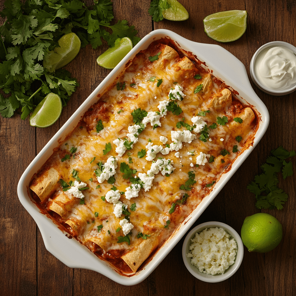 Easy Chicken Enchilada Recipe