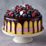 Chocolate Raspberry Mousse Cake