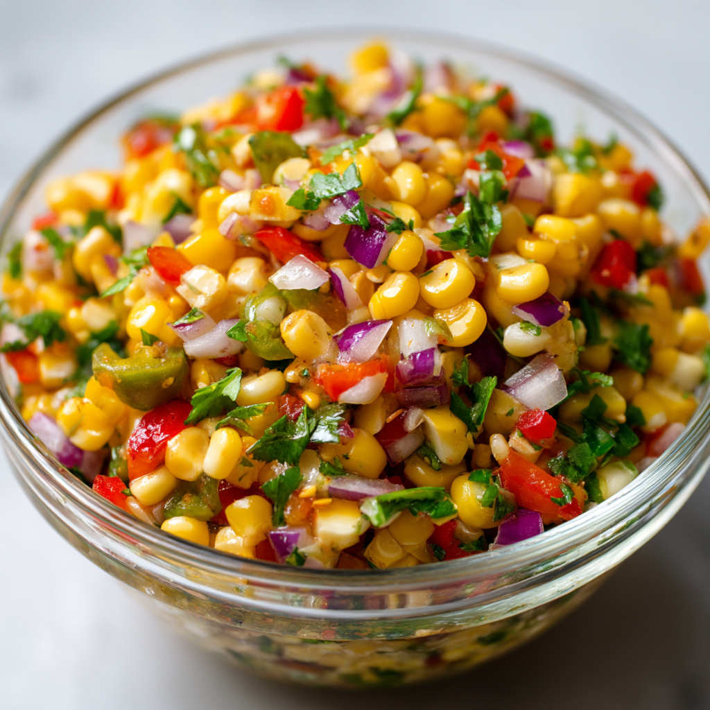 Corn Salsa (One Bowl)