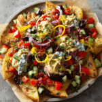 Loaded Mediterranean Potato Wedges