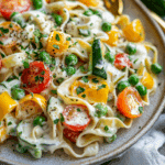 Creamy Pasta Primavera