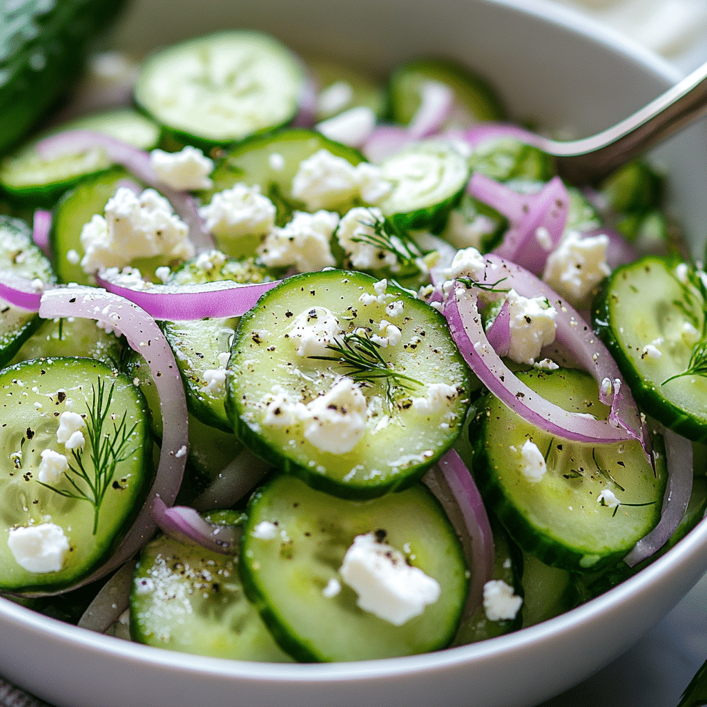 Cucumber Feta Salad