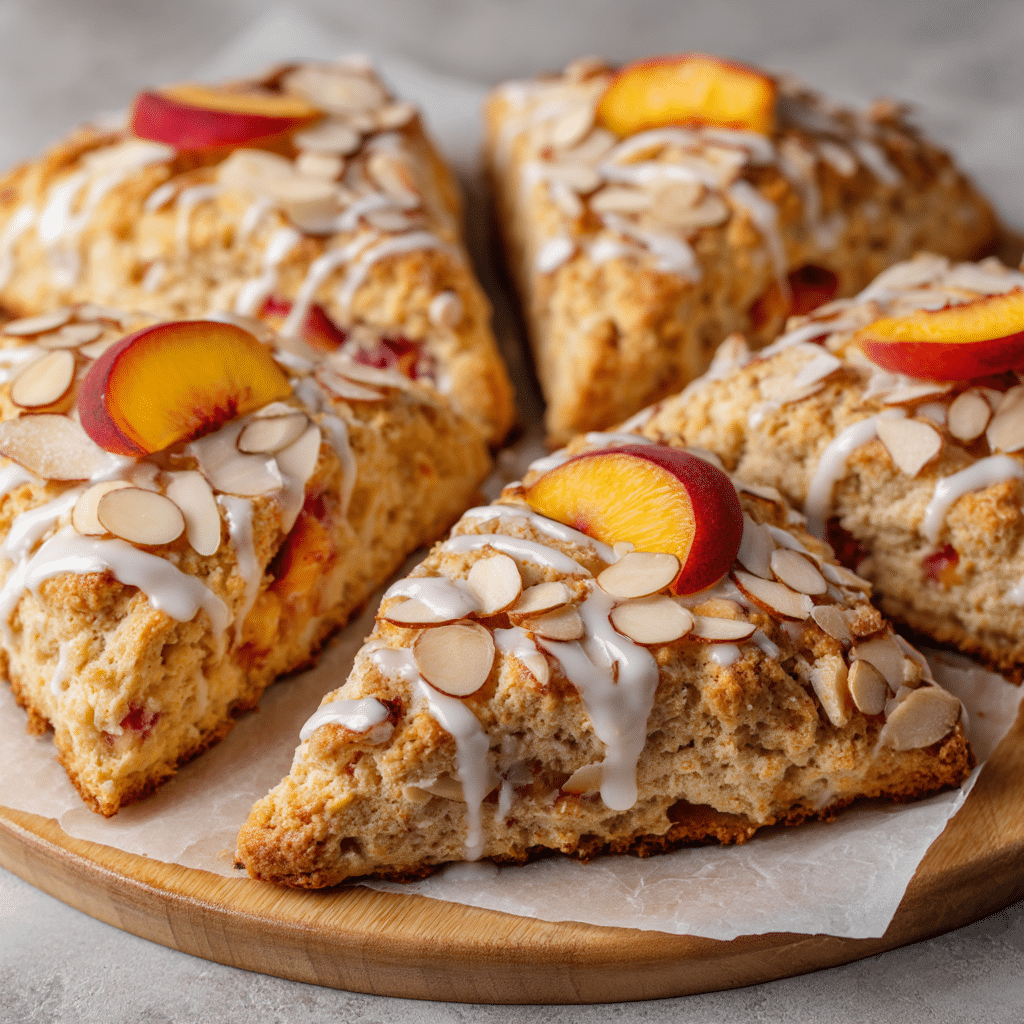 Peach Scones