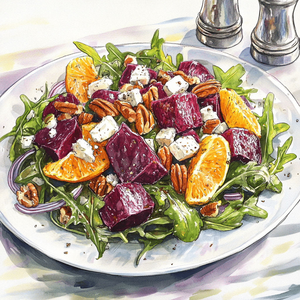Beet & Arugula Salad