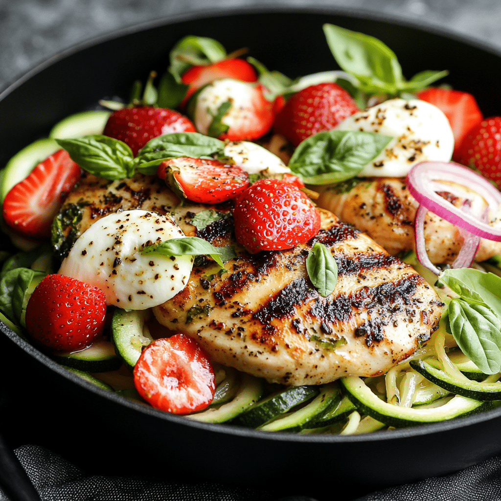 Strawberry Bruschetta Chicken