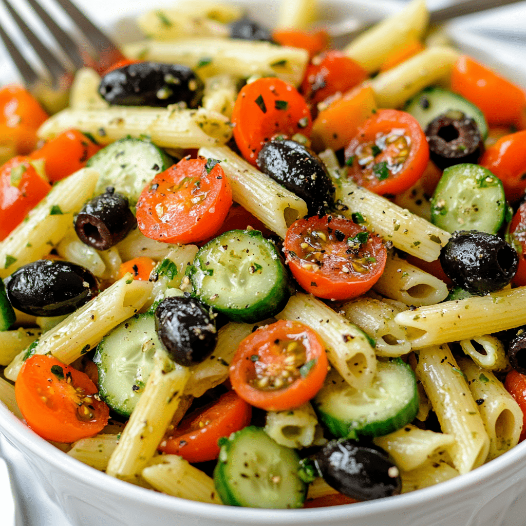 Best Pasta Salad with Grilled Veggies