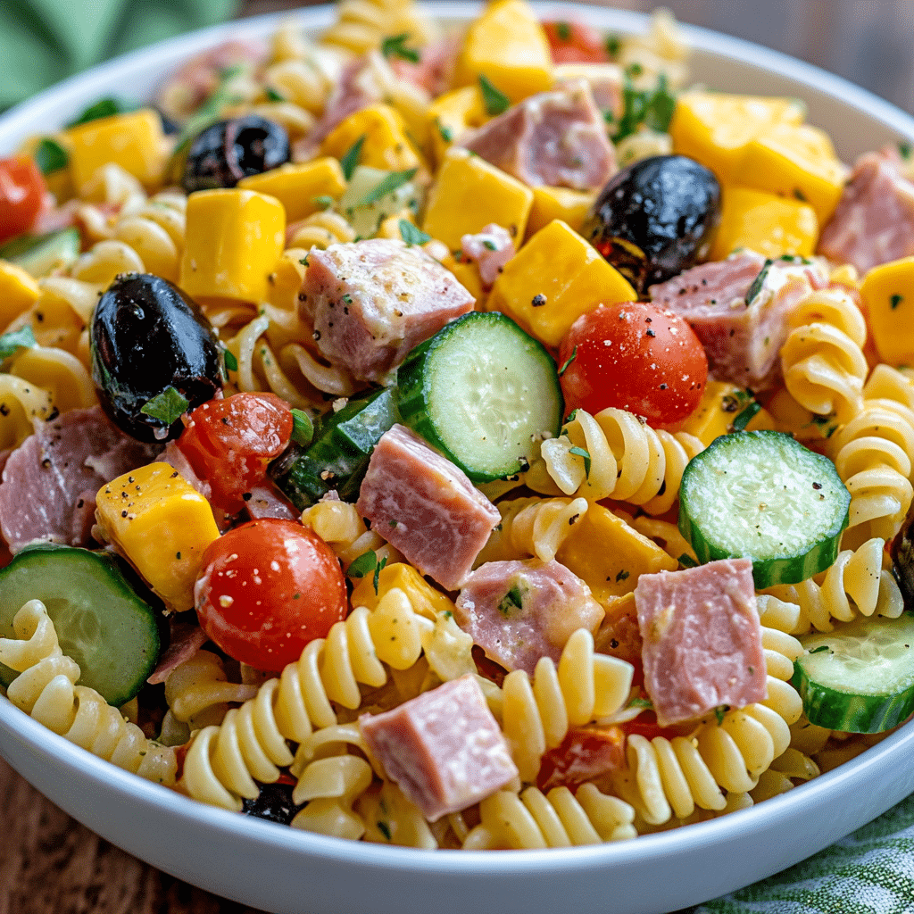 Best Italian Pasta Salad With Salami Recipe